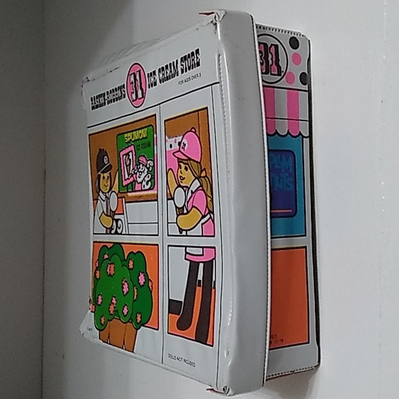 Vintage 1977 Mattel Baskin Robbins Ice Cream Store Playset - Picture 13 of 17